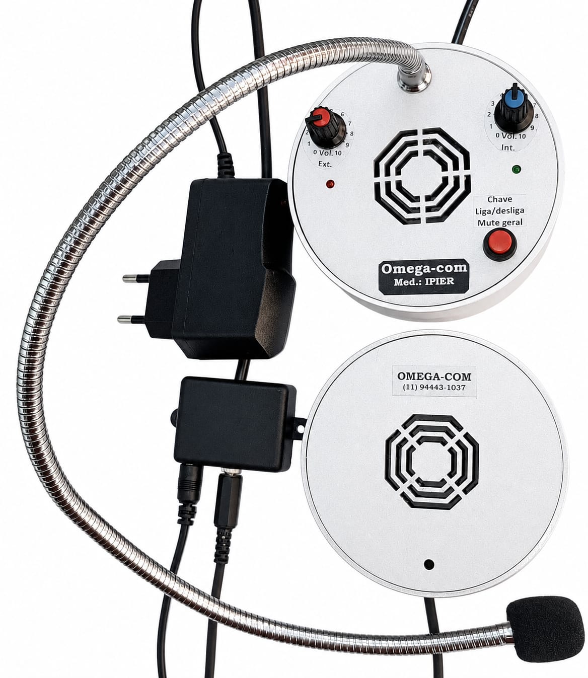 Intercomunicador Omega Modelo IPIER  1234 — imagem 1